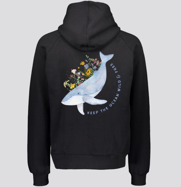 Keep The Ocean Wild & Free Hoodie Back SN