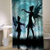 MOON FAIRIES shower curtain SN