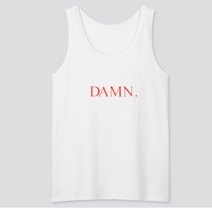 Merch Tour Kendrick Lamar Damn Tank Top SN