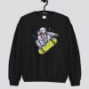 Skateboarder Astronaut Sweatshirt SN