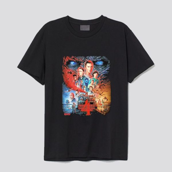 Stranger Things S 4 T Shirt SN