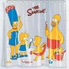 The Simpsons Shower Curtain SN