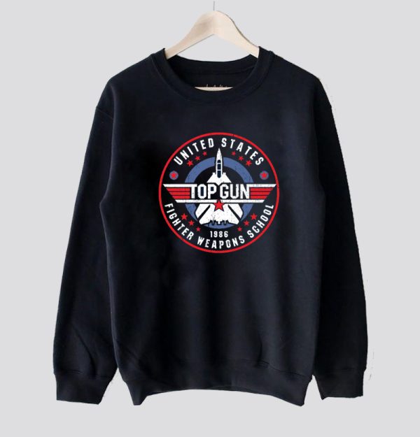 US Fighter Weapons School Worn Sweatshirt SN