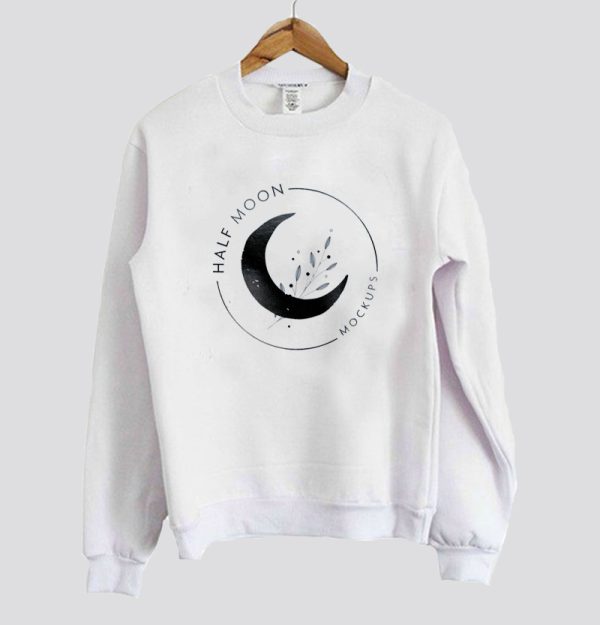 half moon mockups sweatshirt SN