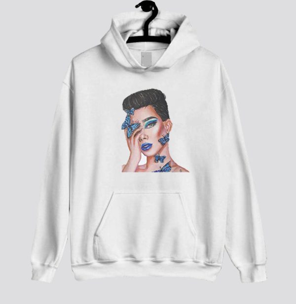 James Charles Butterfly Inspired Hoodie SN