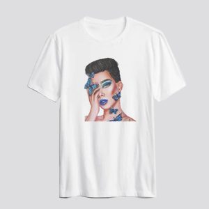James Charles Butterfly Inspired T Shirt SN