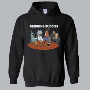 Friends Rick Sanchez Drinking Buddies Hoodie SN