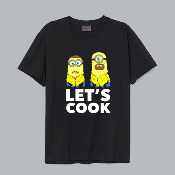 Lets Cook Breaking Bad Minions T shirt SN