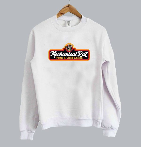 Mechanical Rat Pizza & Child Casino Sweatshirt SN