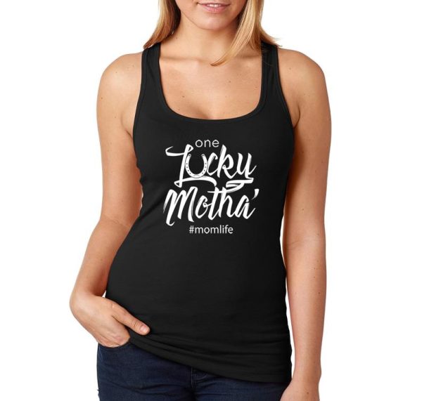 One Lucky Motha’ tanktop SN