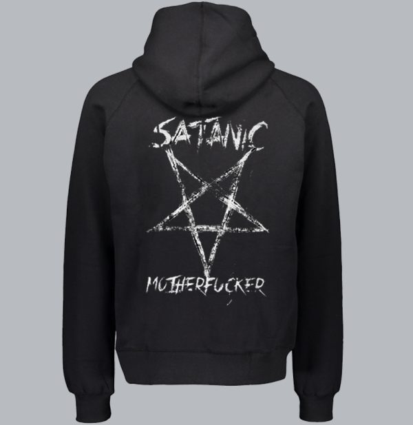 Satanic Motherfucker hoodie Back SN