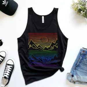 Abstract Pride Landscape Tank Top SN