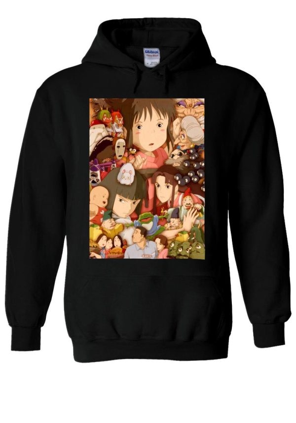 All Characters In Spirited Away Hoodie SN