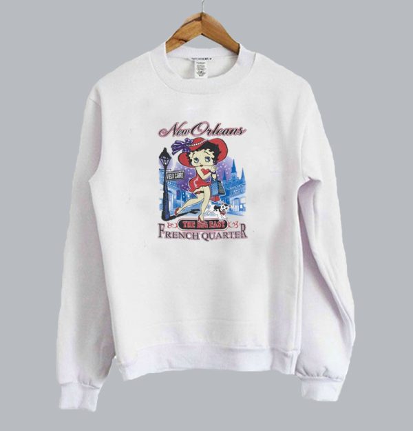 Betty Boop New Orleans sweatshirt SN