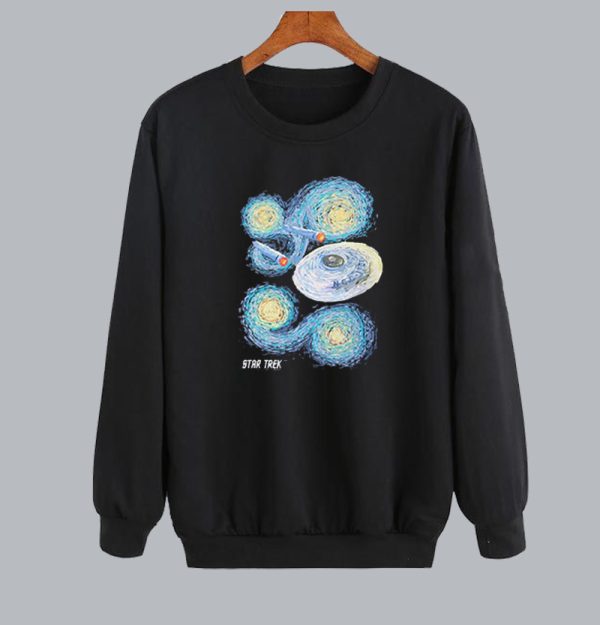 Star Trek Enterprise Starry Night Sweatshirt SN