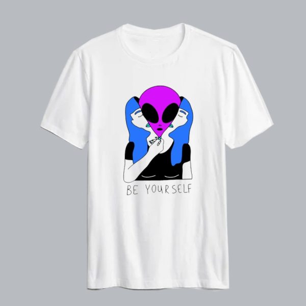 Be Yourself Alien T-Shirt SN