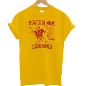 Boston College Doug Flutie Miracle In Miami T Shirt SN