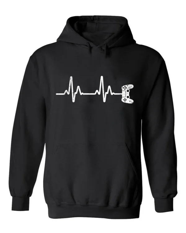 Gaming Controller Heart Beat Hoodie SN