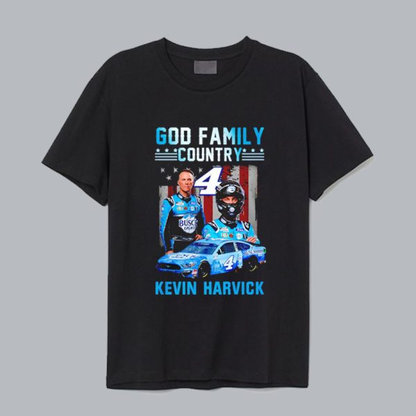 God family country Kevin Harvick T-shirt SN