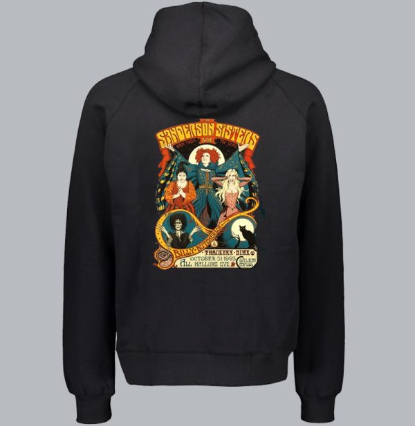 Halloween Sanderson Sisters Hoodie Back SN