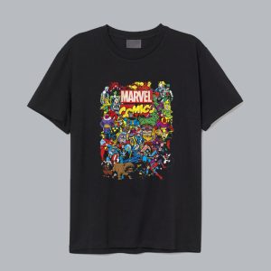 Marvel Comics Heroes Group T-shirt SN