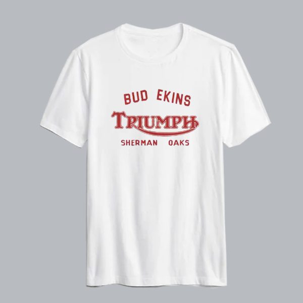 Triumph Motorcycles Bud Ekins Sherman Oaks T-Shirt SN