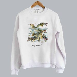 Vintage 90s Bass Fishing Sweatshirt SN