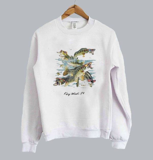 Vintage 90s Bass Fishing Sweatshirt SN