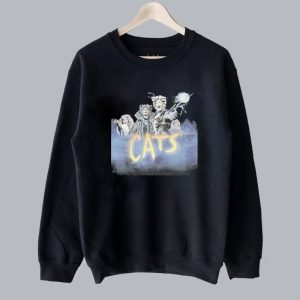 Vtg Musical Cats Broadway Sweatshirt SN