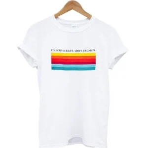 Color Your Life Adopt a Rainbow T-Shirt SN