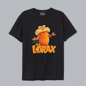 Dr Seuss The Lorax T-Shirt Black SN