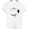 Family Guy Brian Griffin Face Licensed Men’s T-Shirt SN