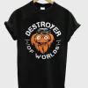 Gritty Destroyer Of Worlds Charcoal T-Shirt SN