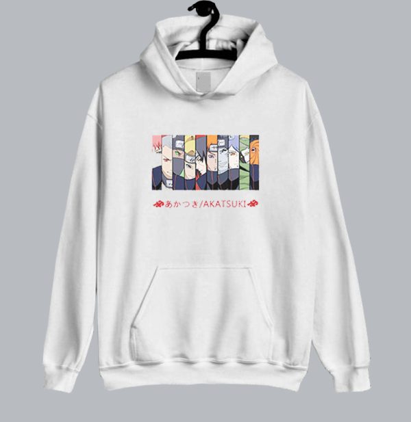 Naruto Shippuden Akatsuki Members Hoodie SN