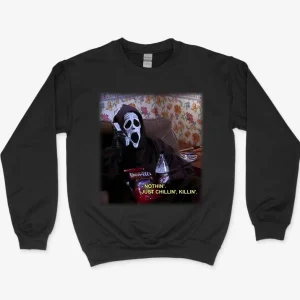 Nothin' Chillin Killin Horror Sweatshirt SN