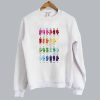 Queen Elizabeth Rainbow sweatshirt SN