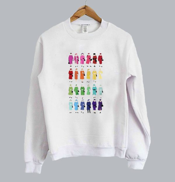 Queen Elizabeth Rainbow sweatshirt SN