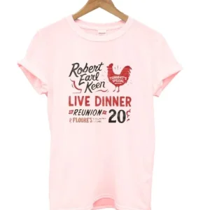 Robert Earl Keen Live Dinner Reunion Floore’s 20 T-Shirt SN