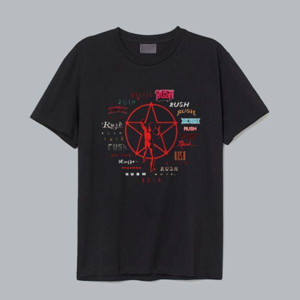 Rush – Evolution of Logo T-Shirt SN