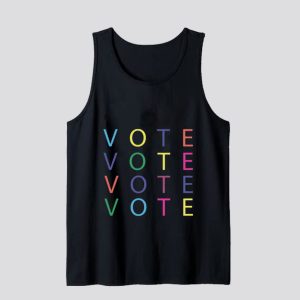 Vote Multicolor Tank Top SN