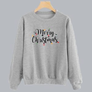 Christmas Lights Sweatshirt SN