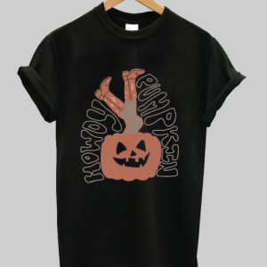 Howdy Pumpkin tshirt SN