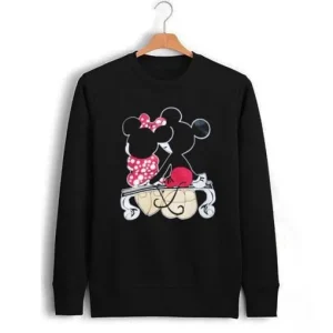 Mickey and Minnie art Sweatshirt SN