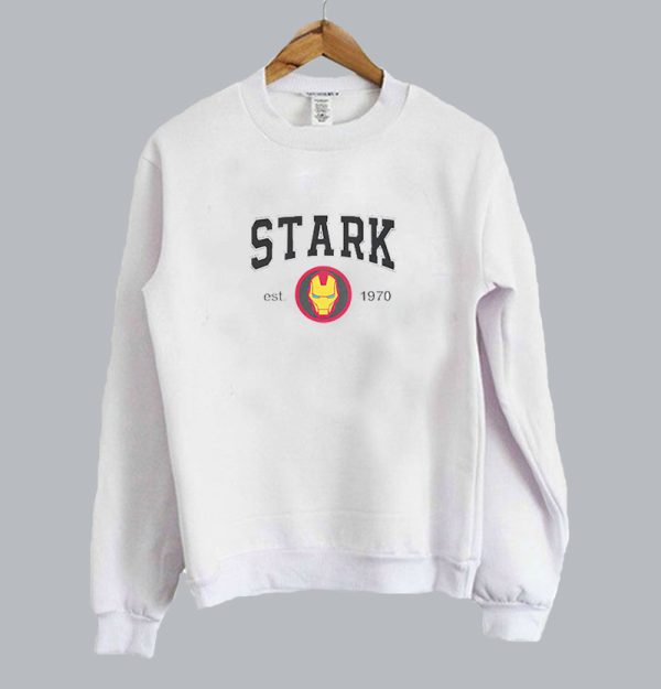 Stark Est 1970 Iron Man Sweatshirt SN