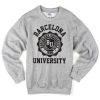 barcelona university sweatshirt SN