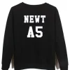 newt A5 maze runner sweatshirt Back SN