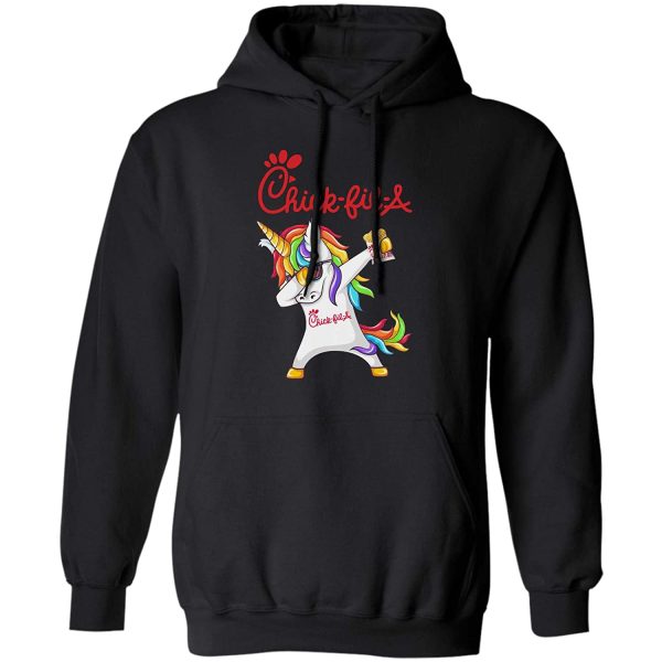 Chick Fil A Unicorn Dabbing Hoodie SN