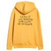 Leave Them All Behind For A life Of Sundays Back Hoodie SN