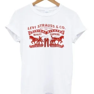 Levi Strauss & Co White T-Shirt SN