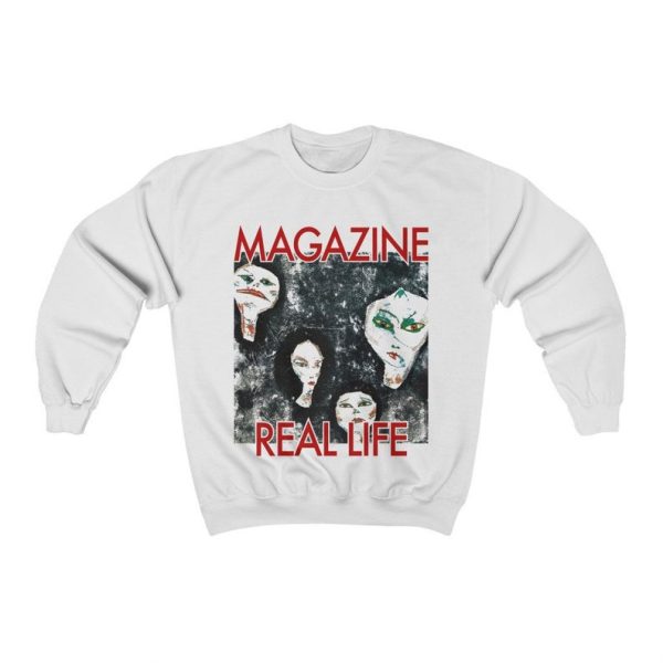 Magazine Real Life Crewneck Sweatshirt SN